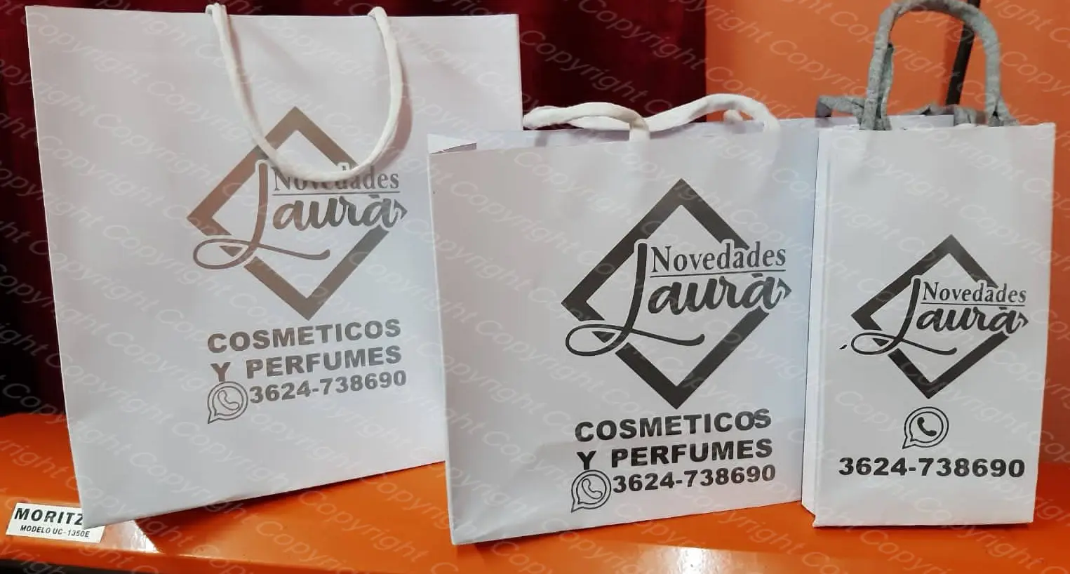 Bolsas de Papel Tipo Boutique (B-CH)